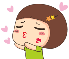 Little Mina & Dady Bear 2 sticker #6206796