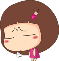 Little Mina & Dady Bear 2 sticker #6206800