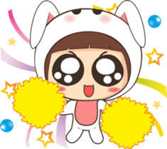 Little Mina & Dady Bear 2 sticker #6206802