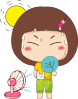 Little Mina & Dady Bear 2 sticker #6206805