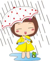 Little Mina & Dady Bear 2 sticker #6206806