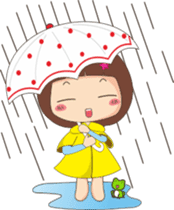 Little Mina & Dady Bear 2 sticker #6206806