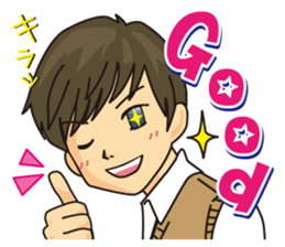 Mother and daughter son version sticker #6206859