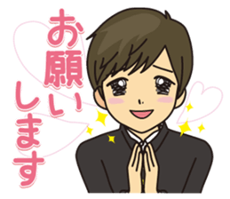 Mother and daughter son version sticker #6206860