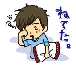 Mother and daughter son version sticker #6206867