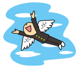 Mother and daughter son version sticker #6206885