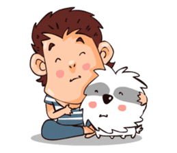 Papa and Dog's Khanngeo ( Daily Life ) sticker #6207003