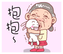 Taiwan grandmother 11 sticker #6207094