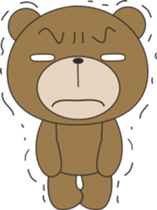 Mina rabbit and Cola bear sticker #6207160