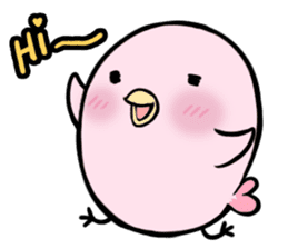 Pinky Fat Bird sticker #6207248