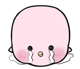 Pinky Fat Bird sticker #6207255