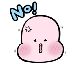 Pinky Fat Bird sticker #6207281