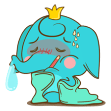 Cute Elephant, Elly sticker #6207440