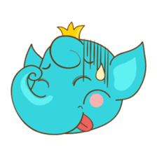 Cute Elephant, Elly sticker #6207441