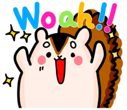 Grandpa Squirrel in English sticker #6207969