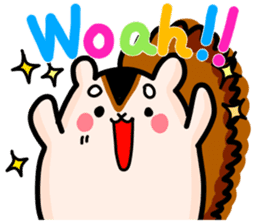 Grandpa Squirrel in English sticker #6207969