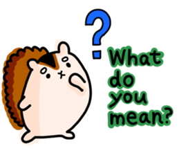 Grandpa Squirrel in English sticker #6207973