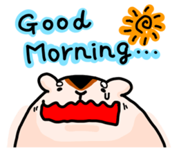 Grandpa Squirrel in English sticker #6207974