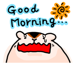 Grandpa Squirrel in English sticker #6207974