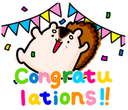 Grandpa Squirrel in English sticker #6207976