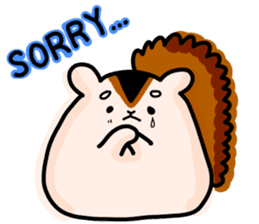 Grandpa Squirrel in English sticker #6207977