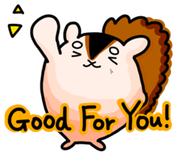 Grandpa Squirrel in English sticker #6207982