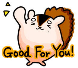 Grandpa Squirrel in English sticker #6207982