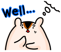 Grandpa Squirrel in English sticker #6207983