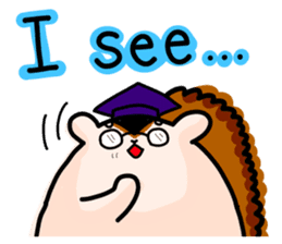 Grandpa Squirrel in English sticker #6207986