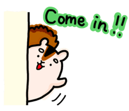 Grandpa Squirrel in English sticker #6207988