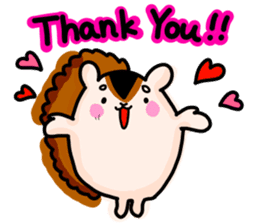 Grandpa Squirrel in English sticker #6207992