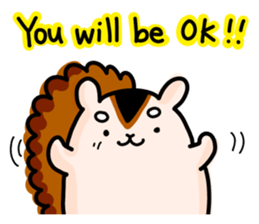 Grandpa Squirrel in English sticker #6207993