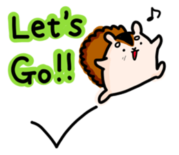 Grandpa Squirrel in English sticker #6207994