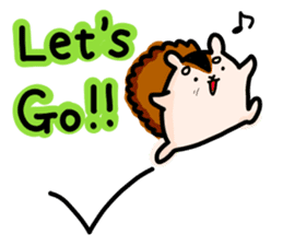 Grandpa Squirrel in English sticker #6207994