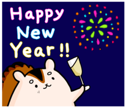 Grandpa Squirrel in English sticker #6207996