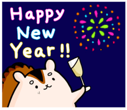 Grandpa Squirrel in English sticker #6207996