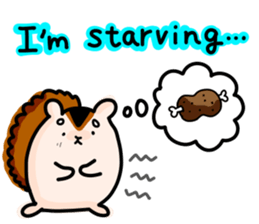 Grandpa Squirrel in English sticker #6207997