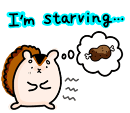 Grandpa Squirrel in English sticker #6207997