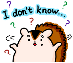 Grandpa Squirrel in English sticker #6208003