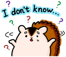 Grandpa Squirrel in English sticker #6208003