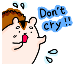 Grandpa Squirrel in English sticker #6208006