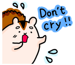 Grandpa Squirrel in English sticker #6208006