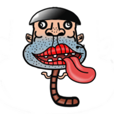 Worm  Man sticker #6208010
