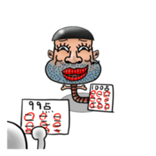 Worm  Man sticker #6208011