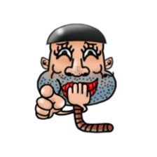 Worm  Man sticker #6208013