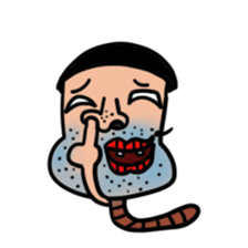 Worm  Man sticker #6208017