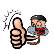 Worm  Man sticker #6208020