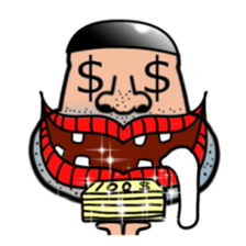 Worm  Man sticker #6208021