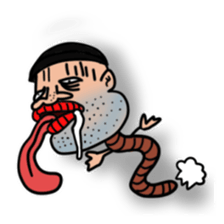 Worm  Man sticker #6208029