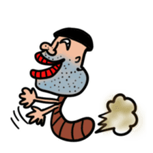 Worm  Man sticker #6208036